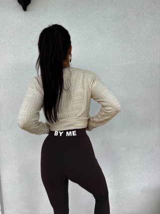 Sweter GIVEN – jasny beż By Me