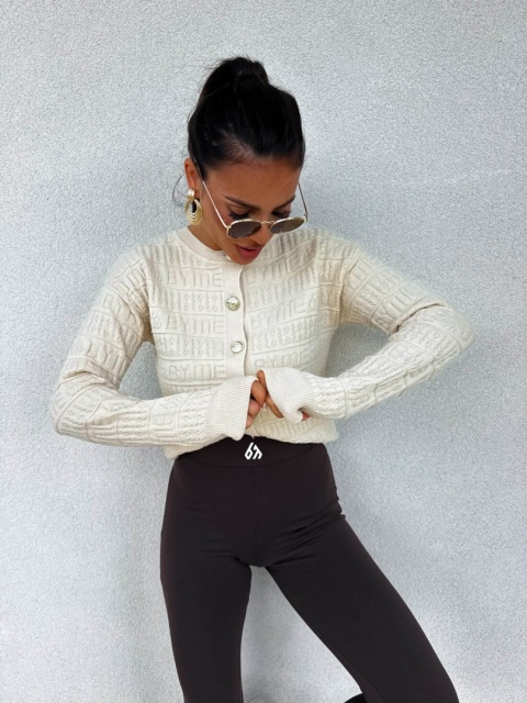 Sweter GIVEN – jasny beż By Me