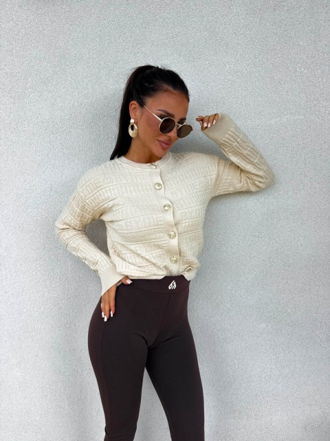Sweter GIVEN – jasny beż By Me