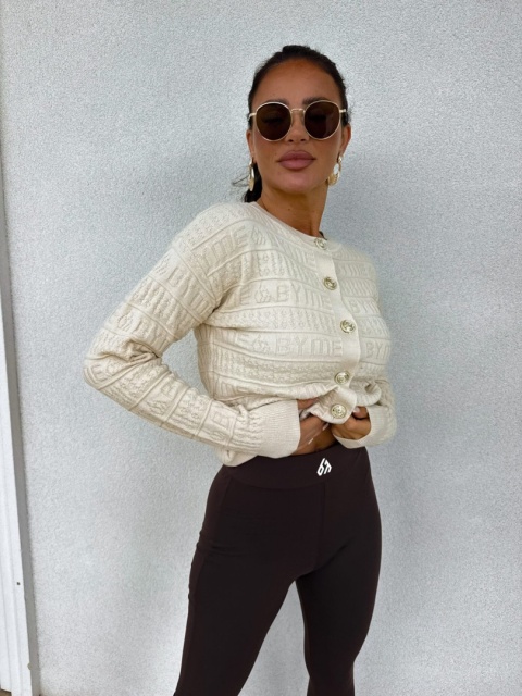 Sweter GIVEN – jasny beż By Me