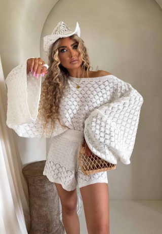 Sweter GRACE ecru By Me