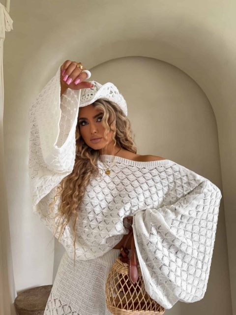 Sweter GRACE ecru By Me
