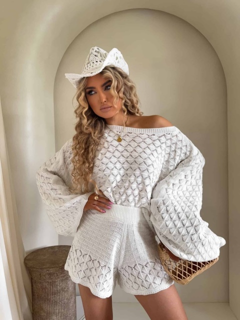 Sweter GRACE ecru By Me