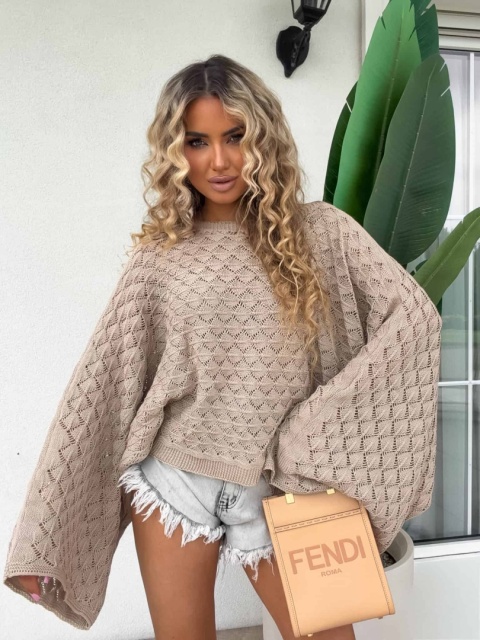 Sweter GRACE ciemny beż By Me
