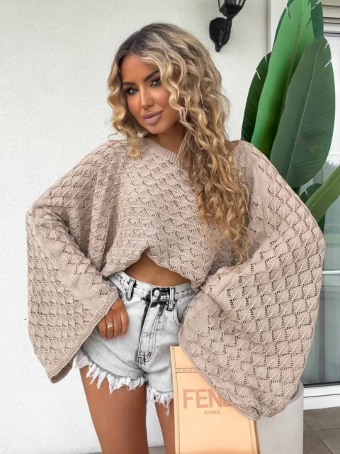 Sweter GRACE ciemny beż By Me