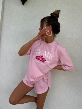 T-shirt VIBES różowy By Me