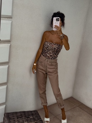 Top Maven print panterka By Me