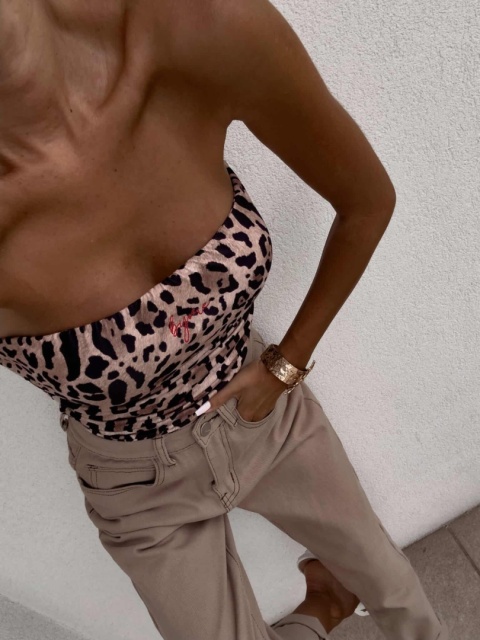 Top Maven print panterka By Me