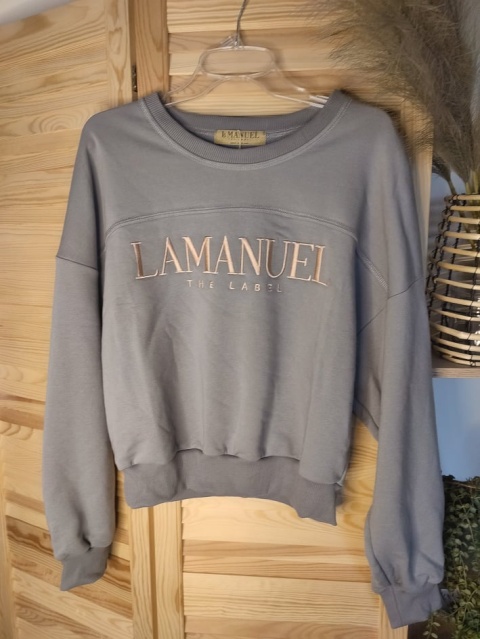 Bluza LAMANUEL szara - LA MANUEL