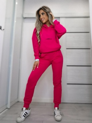 Komplet dresowy SPRING różowy/fuksja- LA PERLA