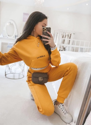 Komplet dresowy SPRING pomarańczowy - LA PERLA
