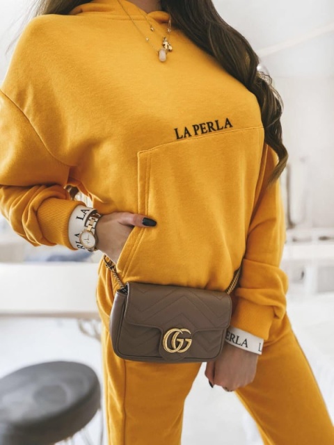 Komplet dresowy SPRING pomarańczowy - LA PERLA