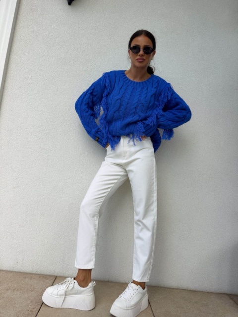 Sweter INDIANA chabrowy By me