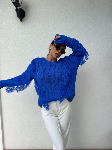 Sweter INDIANA chabrowy By me