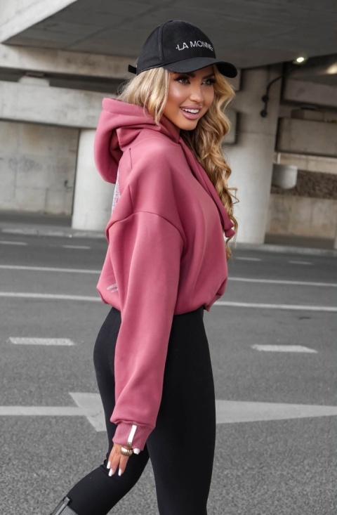 Bluza kangurka SERAPH szminka La Monne