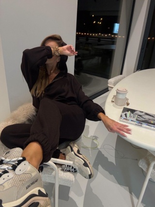Kombinezon sweterkowy z wełną Sonia Agatha Fashion