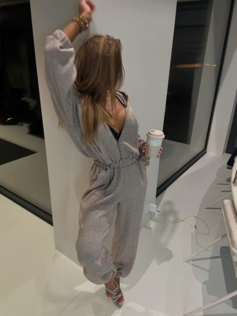 Kombinezon sweterkowy z wełną Sonia Agatha Fashion