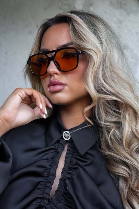Komplet LUNA SATIN czarny La Monne