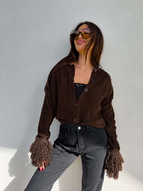 Sweter PONY czekoladowy By Me