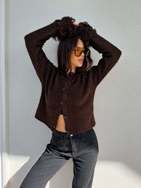 Sweter PONY czekoladowy By Me