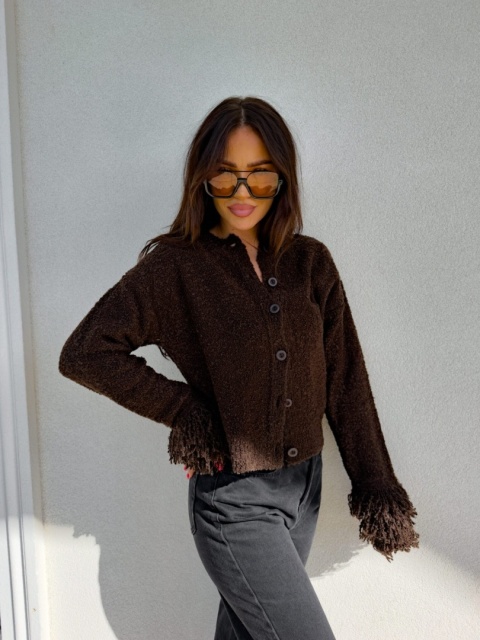 Sweter PONY czekoladowy By Me