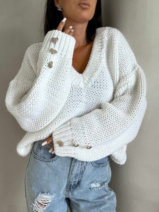 Sweter TOUS ecru By Me