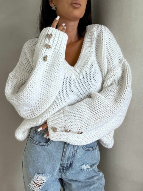 Sweter TOUS ecru By Me