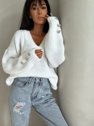 Sweter TOUS ecru By Me
