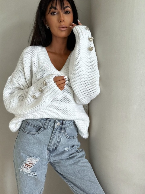 Sweter TOUS ecru By Me