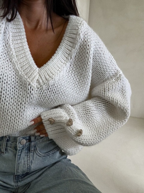 Sweter TOUS ecru By Me