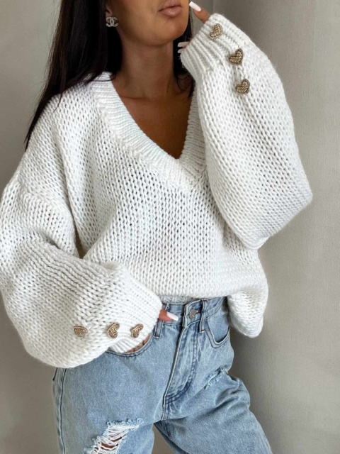 Sweter TOUS ecru By Me