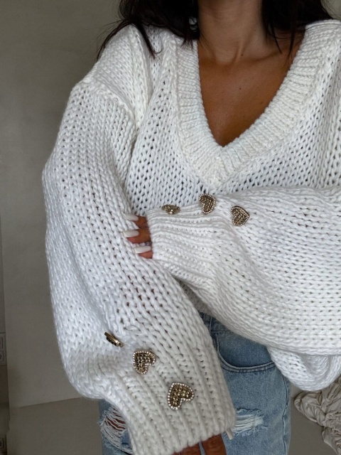 Sweter TOUS ecru By Me