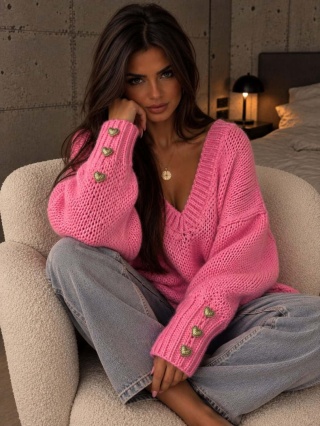 Sweter TOUS różowy By Me
