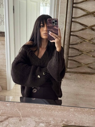 Sweter TOUS czekoladowy By Me