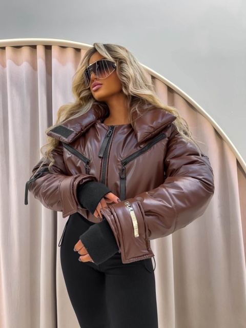 Kurtka ASPEN JACKET czekoladowy brąz La Monne