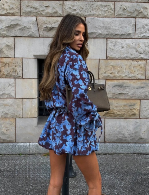 Sukienka VICKY DRESS niebieska Lil Glam