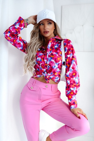 Elegancka koszula w mocnych kolorach - XANA