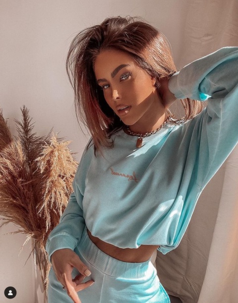 Komplet dresowy PEACH AND BEACH błękit - LA MANUEL