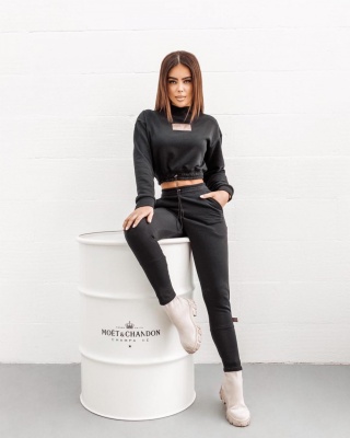 Komplet dresowy SANDY czerń - LA MANUEL