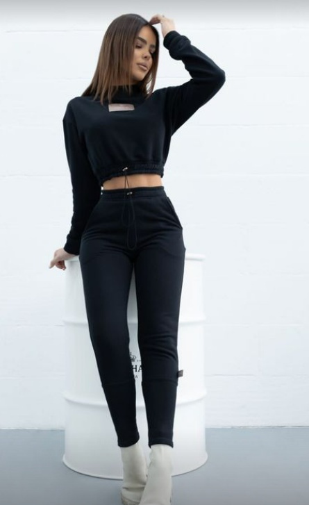 Komplet dresowy SANDY czerń - LA MANUEL