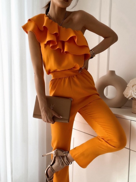 Asymetryczny kombinezon SO ORANGE - BOCCA