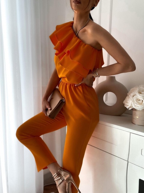 Asymetryczny kombinezon SO ORANGE - BOCCA