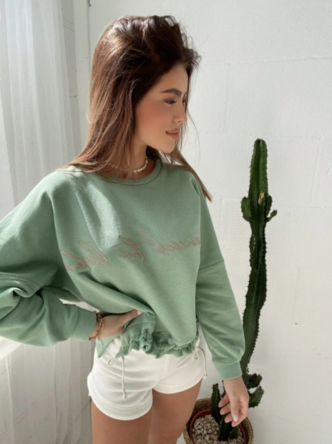 Bluza AURA szałwia - LA MANUEL