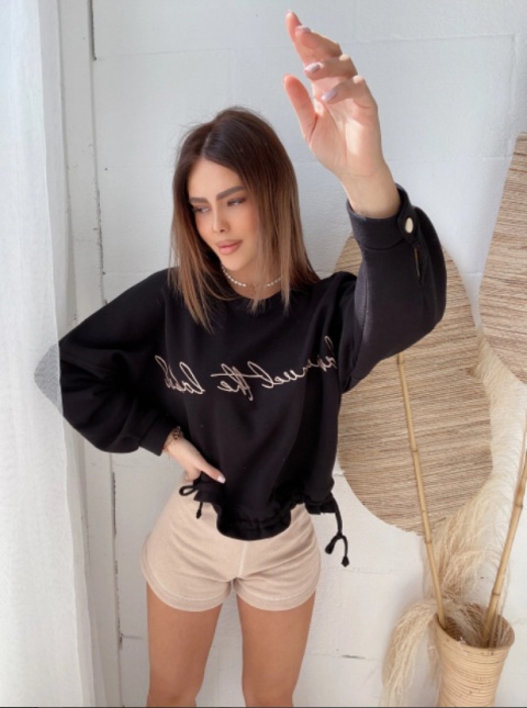 Bluza AURA czarna - LA MANUEL