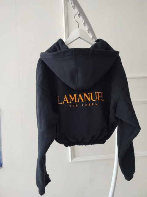 Bluza Neonic czarna - LA MANUEL