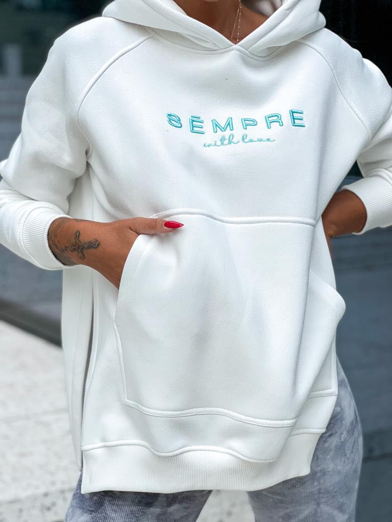 Sweatshirt with logo SEMPRE