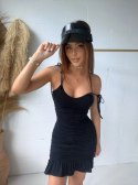 Sukienka GIRLY THING czarna - LA MANUEL