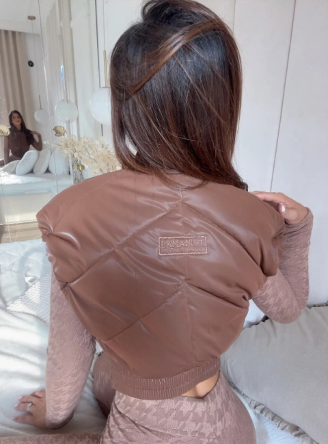 Bezrękawnik SLEEK ON czekolada - LA MANUEL