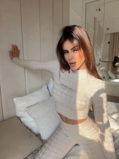 Komplet TRICK ME beż - LA MANUEL