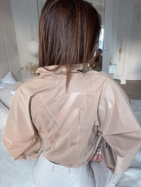 Kurtka FRONT TIP beż - LA MANUEL